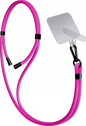 Picture of 3MK Smycz do smartfona EasyClip Pink (black)
