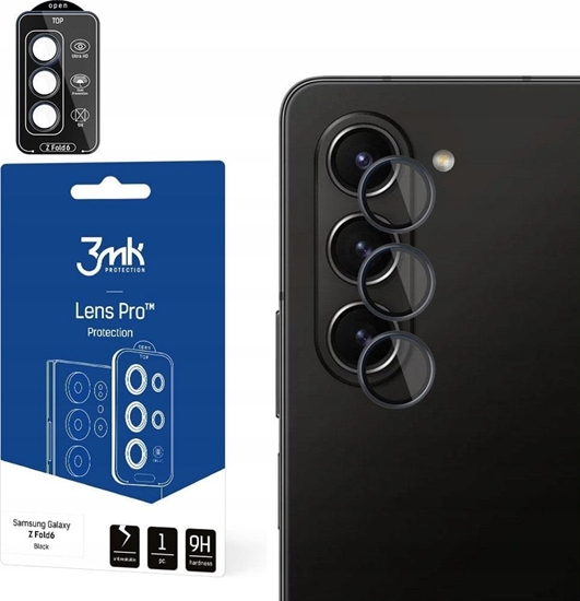 Picture of 3MK 3mk Lens Protection Pro pro Samsung Galaxy Z Fold 6, Black