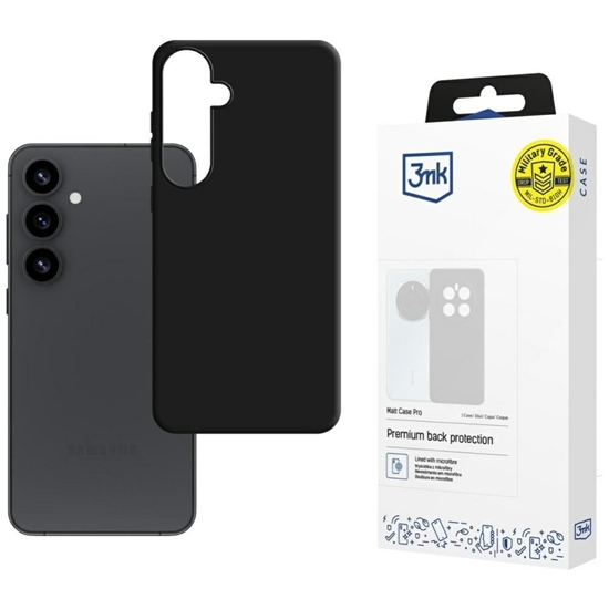 Изображение Samsung Galaxy S25 - 3mk Matt Case Pro