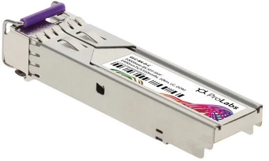 Изображение 3rd Party ProLabs GLC-BX-D-C - SFP (Mini-GBIC)-Transceiver-Modul - 1GbE, Fibre Channel - 1000Base-BX-D - LC Single-Modus - bis zu 20 km - 1490 (TX)