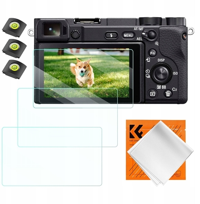 Picture of 3x Zestaw Osona Szko 9h Na Ekran Sony Nex 7, Nex 6, 6l, 5, Nex 3n, A6600 / K&f Concept / Sku.2199