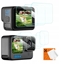 Attēls no 3x Zestaw Osona Szko Na Ekran + Obiektyw Do Gopro Hero 12 11 10 9 Black / K&f Concept / Sku.2191