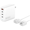 Изображение adowarka sieciowa 4smarts Flex Pro 100W 3xUSB-C + 1xUSB-A Travel Edition biaa