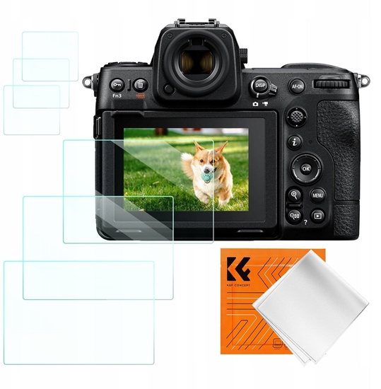 Изображение 6x Zestaw Osona Szko 9h Na Ekran Nikon Z9 Z8 / K&f Concept / Sku.2201