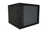 Picture of 9U 19'' Sienas komutācijas skapis/ 600 x 600 x 501mm/ Melns/ Nesalikts