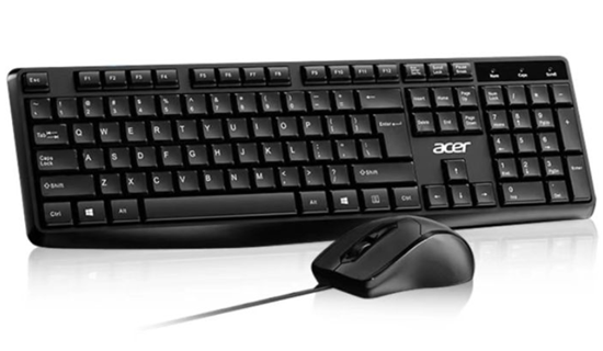 Picture of Acer OAK030 Wired Keyboard + Mouse USB / ENG
