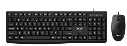 Attēls no Acer OAK040 Wired Keyboard + Mouse USB / ENG