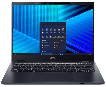 Изображение Acer Notebook Travelmate P4 TMP414-55-TCO-51CH TMP41455TCO51CH 14" FHD U5-225U 16GB 512GB W11Pro 14" FHD U5225U 16GB 512GB W11Pro (NX BFEEG 001) AcerBFEEG Acer BFEEG