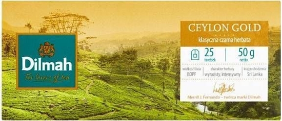 Picture of Actis Herbata Ceylon Gold czarna klasyczna 25 torebek