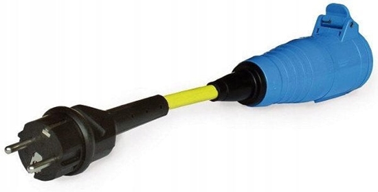 Изображение Adapter wtyk UniSchuko do gniazdo CEE 16A/250V Ratio 70022