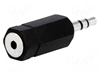 Picture of Adapteris | Jack 2,5 mm ligzda, 3,5 mm spraudnis | stereo
