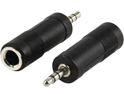 Picture of Adapters  3.5 male/6.3 female