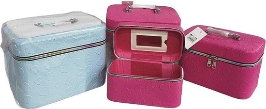 Изображение Adar Kuferek M z lusterkiem na zamek 21x14x13cm MIX