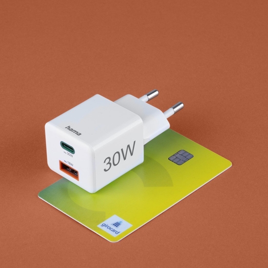 Изображение adowarka Hama Mini 1x USB-A 1x USB-C  (2019920000)