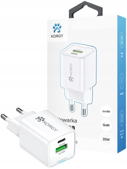 Picture of adowarka sieciowa Korgy 35W (K-AC35-AC-B)