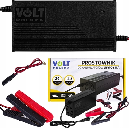 Picture of adowarka Volt Prostownik do akumulatorów LiFePO4 12V 30A