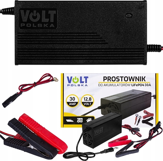 Picture of adowarka Volt Prostownik do akumulatorów LiFePO4 12V 30A