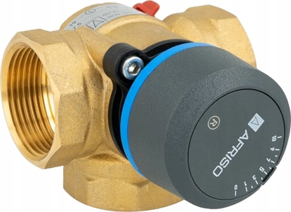 Изображение Afriso Zawór mieszajcy 3-drogowy obrotowy ARV 385 Vario ProClick, DN32, Rp1 1/4", Kvs 7,5-19