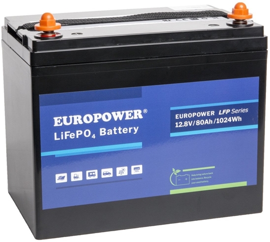 Picture of AKUMULATOR 12.8V/80AH/LIFEPO4-EP EUROPOWER