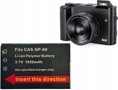 Picture of Akumulator Bateria do Aparatu XREC BLS-205X BLS205X 205X 1050mAh / NP-60