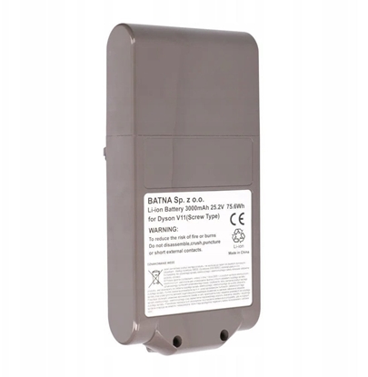 Attēls no Akumulator Dyson do odkurzacza V11 Screw type 25.2V 3000mAh