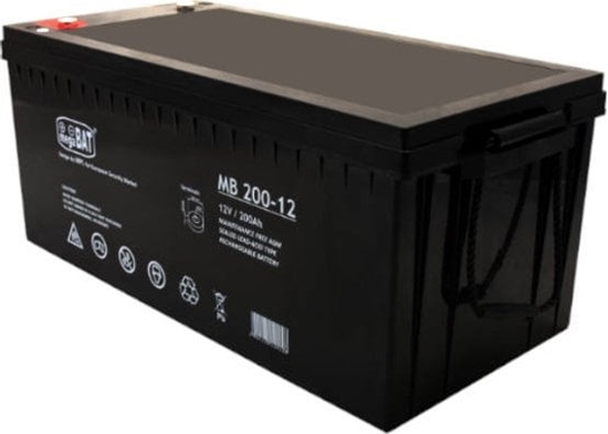 Picture of Akumulator VRLA MB 200-12 (522/240/216mm)