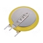 Picture of Akumulators: litija | 3V | BR2330,monēta | Ø23x3mm | 255 mAh