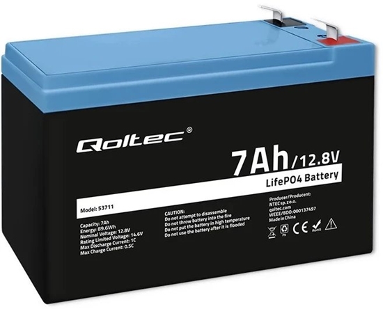 Picture of Akumuliatorius LiFePO4 12.8V, 7Ah, T2