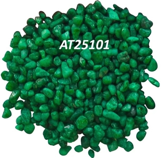 Изображение Akvastabil Libra, farvet grus 3-5mm. 1 kg. grøn