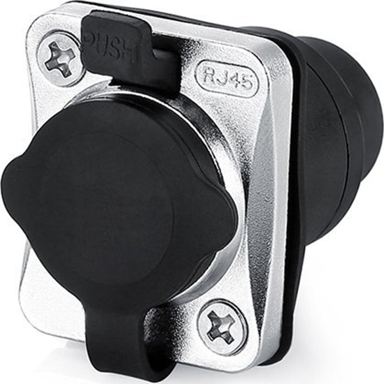 Picture of Alcasa Alcasa S6 IC06-R002 wtyczka RJ45 Czarny, Metaliczny