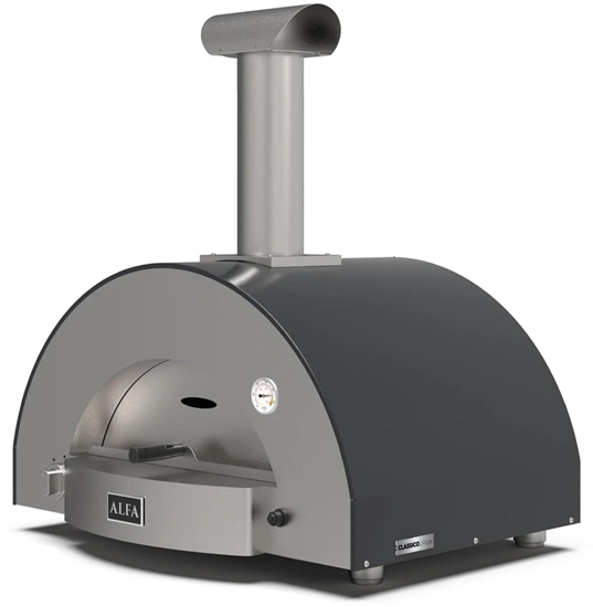 Изображение Alfa Forni Classico 2 Pizze Hybrid slate gray