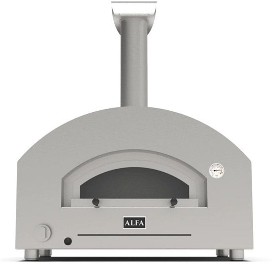 Picture of Alfa Forni Futuro 2 Pizze Hybrid silver black