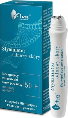 Изображение Alkotest AVA LABORATORIUM_Stymulator odnowy skóry krem pod oczy 50+ 15ml