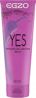 Изображение Alkotest EGZO_Yes Personal Gel Lubricant stymulujco-rozgrzewajcy lubrykant 50ml