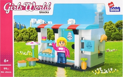 Picture of ALLEBLOX KLOCKI KONSTR ALLEBLOX GIRL CUK 99EL 27X17X5 16