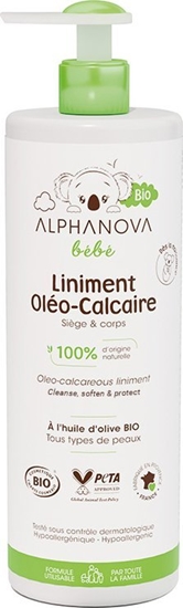 Picture of Alphanova Bebe Alphanova Bebe Bio,  Delikatny Balsam Oliwny dla niemowlt, 400ml