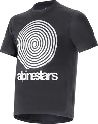 Picture of Alpinestars Koszulka krótki rkaw ALPINESTARS A-DURA OSCAR SS JERSEY, Black Rozmiar: L