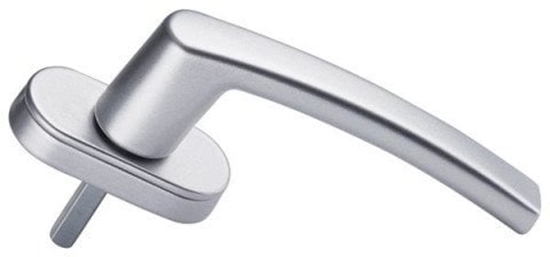 Picture of ALU. WINDOW HANDLE SILVER JGLAWHY01-1