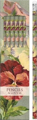 Picture of AMSCAN Oówki ozdobne STPEN13 bratki - zestaw 6 sztuk