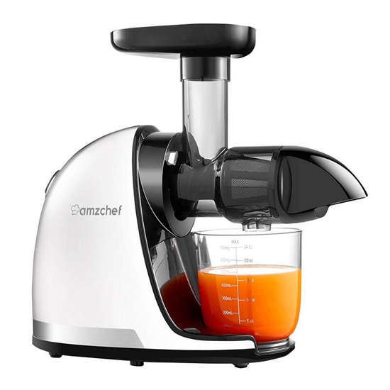 Изображение AMZCHEF Slow Juicer AMZCHEF 1501-WT (White)