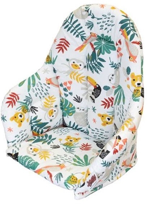 Picture of Anne & Mikael high chair cushion, Tropiikki
