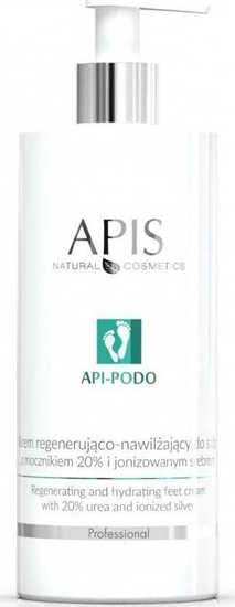 Picture of Apis APIS Api-Podo regenerujco-nawilajcy krem do stóp z 20% mocznikiem i jonizowanym srebrem 500ml
