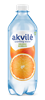 Изображение Aromatizēts dzeramais ūdens AKVILE ar apelsīnu aromātu, gāzēts, 0,6l (DEP)