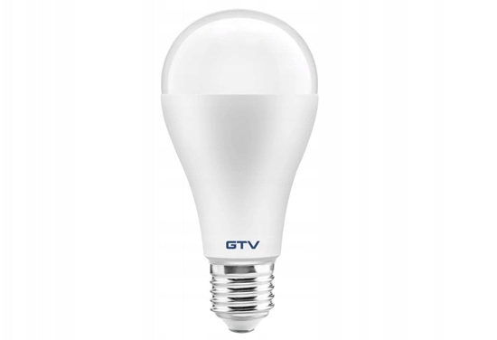 Изображение GTV arówka LED 20W A65 4000K E27 2400lm AC180-250V/ 50-60Hz RA>80 200° 164mA biaa LD-PN4A65-20W