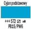 Picture of Artequipment Farba akrylowa TALENS AMSTERDAM 120ml 572 - PRIMARY CYAN uniw