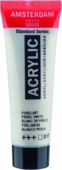 Picture of Artequipment Farba akrylowa TALENS SPECIALITIES AMSTERDAM 120ml 817 PERL WHITE uniw