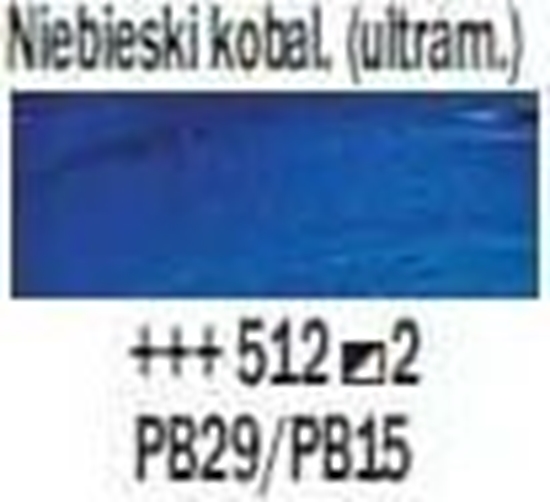 Picture of Artequipment TALENS REMBRANDT 40ML 512 - COBALT BLUE ULTRAMARINE - farba olejna uniw