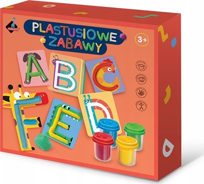 Picture of Askato Zestaw Plastusiowe zabawy - Literki