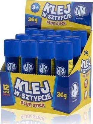 Attēls no Astra Klej w sztyfcie 36g 12szt.