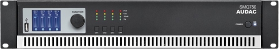 Picture of Audac AUDAC SMQ750 WaveDynamics quad-channel power amplifier 4 x 750W